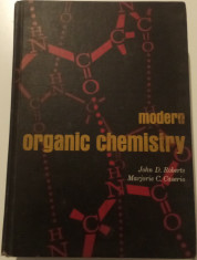 MODERN ORGANIC CHEMISTRY - JOHN D. ROBERTS - NEW YORK, 1967 foto