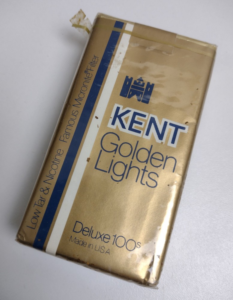 MARQUILLA KENT GOLDEN LIGHTS INDUSTRIA USA SOFT
