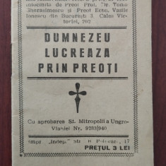 Dumnezeu lucrează prin preoți - Credința Ortodoxă Nr. 9 - perioada interbelică