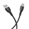 Cablu Borofone 1M Negru BX51 USB-A la Type-C
