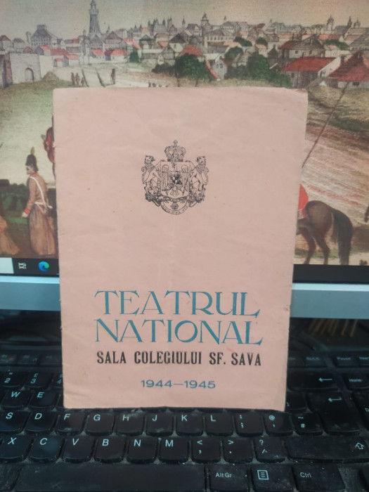 Teatrul Național, Sala Colegiului Sf. Sava, Program 1944-1945, Edipos Tiran, 086