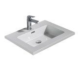 Monaco 60 chiuvetă din marmură turnată cu scurgere click-plaster