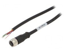 Cablu Conectare M12 8 Pin 2m Drept IP68 PVC 30VAC 2A