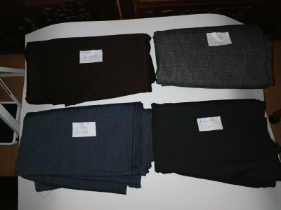 Stofe diferite modele pt costum,pantaloni etc. 24m total. foto