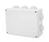 Doză etanșă de derivație pătrată 190x140x70mm &ndash; COURBI | 32-21008-190