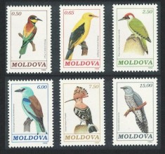 MOLDOVA 1992 FAUNA PASARI foto