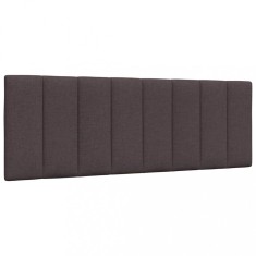 vidaXL Pernă pentru tăblie de pat, Hanko, maro &icirc;nchis, 120 cm, material textil 4019159