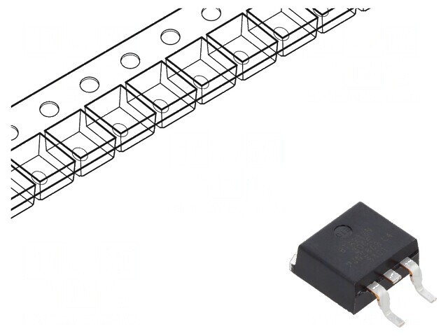Triac 800V 12A D2PAK - Componentă Electronică 3Q, Hi-Com