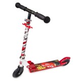 Trotineta pliabila cu 2 roti Cars, Disney Junior, 6+, multicolor, pentru copii
