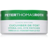 Peter Thomas Roth Cucumber De-Tox Hydra-Gel Eye Patches Masca gel hidratanta pentru ochi 60 buc