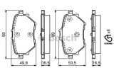 Set placute frana,frana disc PEUGEOT 308 II SW (2014 - 2016) BOSCH 0 986 494 716