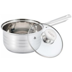 Cratita Heinner, 16 x 9.5 cm, 1.9 l, inox, capac sticla, Argintiu