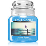 Village Candle Summer Breeze lum&acirc;nare parfumată (Glass Lid) 389 g