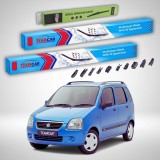 Cumpara ieftin Ștergătoare Suzuki Wagon R+ MM 2000-2007 | Set Față și Spate Flat Premium &ndash; TeamCar&reg;