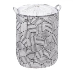 Cos rufe cu 1 compartiment cu inchidere cu plasa in partea de sus model cu dungi, ATS,, 75 L foto