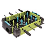 Joc Fotbal de masă cu teren eMazing, 12 jucători, 4 m&acirc;nere și panou de scor, din metal și ABS, 36.5 x 35.5 x 8 cm, potrivit pentru copii și adulți