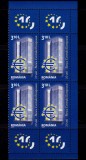 Cumpara ieftin RO 2008 LP 1804 &quot;10 ani - Banca Centrala Europeana&quot; , serie bloc de 4 ,MNH, Nestampilat