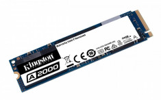SSD Kingston, A2000, 250GB, M.2 2280, PCIe Gen3, R/W speed: up to 2000/1100MB/s foto