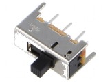 Comutator glisant 2 SPDT 0,3A/125VAC ON-ON THT -20&divide;85&deg;C