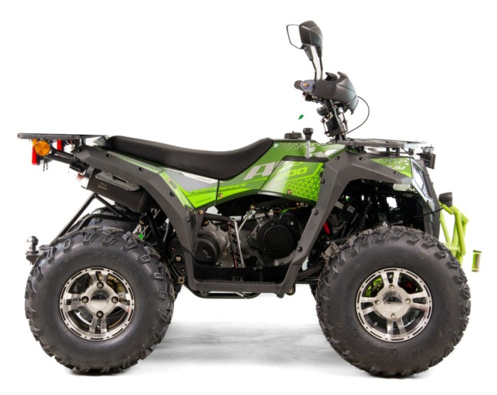 ATV Asix Magnum EEC 200cc, roti 10 inch, 1+1 viteze, inregistrabil T3B, culoare... Cod Produs: MX_NEW A6-MAGA1200EECALU18