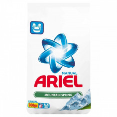 Detergent de rufe manual Ariel Mountain Spring 900g foto