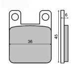 Placute frana sinter Peugeot Elyseo 150 fata Cod Produs: MX_NEW 225100083RM