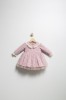 Rochita eleganta pentru fetite Elbise, Tongs baby, cu tulle si volane (Culoare: Crem, Marime: 24-36 luni)