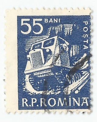 Rom&amp;acirc;nia, LP 498/1960, Uzuale - Domenii de activitate economică, eroare, oblit. foto
