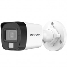 Camera de supraveghere Dual Light 4MP, lentila 2.8mm, IR 25m, WL 20m, Microfon - Hikvision - DS-2CE16K0T-LPFS-2.8mm SafetyGuard Surveillance