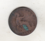 Bnk mnd Marea Britanie Anglia 1 penny 1887, Europa