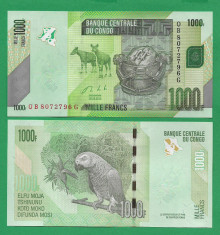 = CONGO - 1000 FRANCS - 2013 - UNC = foto