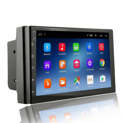 Navigatie 2DIN universala Android ecran 7&amp;#039;&amp;#039; IPS Touchscreen Bluetooth GPS 1GB+16GB USB foto