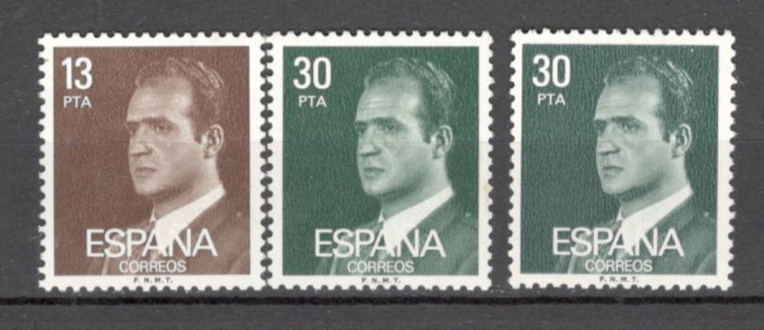 Spania.1981 Regele Juan Carlos SS.231