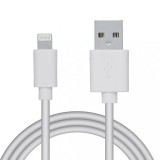 CABLU alimentare si date SPACER, pt. smartphone, USB 2.0 (T) la Lightning (T), pentru Iphone,PVC,Retail pack, 0.5m, White, &quot;SPDC-LIGHT-PVC-W-0.5&quot; (tim