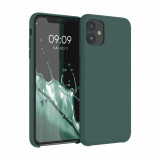 Husa pentru Apple iPhone 11, Silicon, Verde, 49724.169, Carcasa