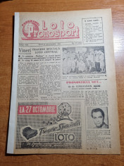Loto pronosport 23 octombrie 1961-echipa de fotbal CSO craiova foto