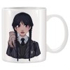 Cana alba personalizata cu Wednesday Addams, INOVATIX&reg;. 330ml, Oem