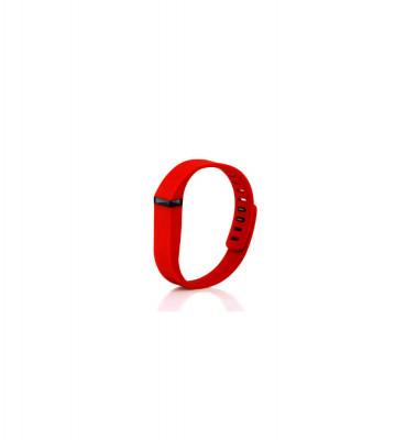 Bratara TPU pentru Fitbit Flex-Mărime L-Culoare Roșu foto