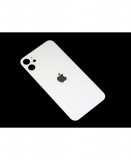 Capac Baterie Apple iPhone 11 Alb, cu gaura pentru camera mare
