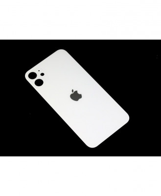 Capac Baterie Apple iPhone 11 Alb, cu gaura pentru camera mare foto