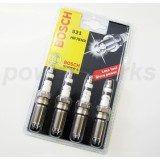 Bujii aprindere Ford Focus, Mondeo, Fiesta Bosch 4 electrozi 12479 HR78NX / 0242232514
