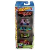 SET 5 MASINI HOT WHEELS HW FUN PARK SuperHeroes ToysZone