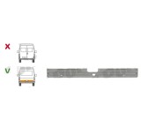 Element reparatie usa Ford Transit (Ve6), 10.1985-01.1991; Transit (Ve64), 01.1991-09.1994; Transit (Ve83), 06.1994-07.2000, montare spate, Hayon; in