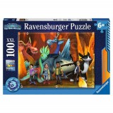 Puzzle Cum Sa Iti Dresezi Dragonul, 100 Piese, Ravensburger