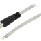 Cablu DC 5,5/2,1 2x0,5mm2 Transparent