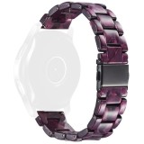 Curea polimer, compatibila Samsung Galaxy Watch Active 2, telescoape Quick Release, Tyrian Purple