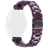 Curea polimer, compatibila Samsung Galaxy Watch 4 Classic, 42mm, telescoape Quick Release, Tyrian Purple, VD Very Dream