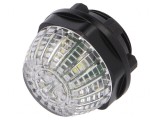 Lumină de Control LED 24V Albă &Oslash;22,5mm 14-25&divide;55&deg;C