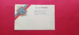 Litho Brasov Heraldica Kronstadt Brasso Litografie, Necirculata, Printata