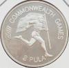 1984 Botswana 2 pula 1986 Commonwealth Games km 17 argint, Africa